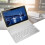 USB-Bluetooth-Tastatur mit Hülle für Acer Iconia Tab W700 5