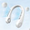 Portable Bladeless Neck Fan 360 Cooling USB Rechargeable 5