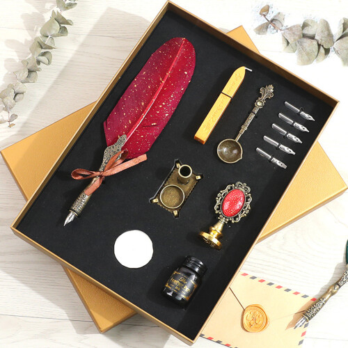 Kiboule Vintage Füllfederhalter-Set mit Tinte 2