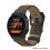 Stainless steel buckle vintage textured strap 2