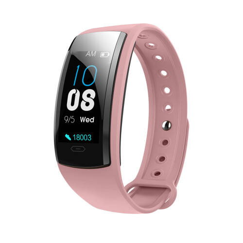 QS90 PLUS Smartwatch Herzfrequenz Blutdruck Pink 1