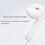 HUAWEI CM33 USB-C Headphones Half In-Ear Wired MIC Volume 4
