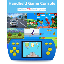 Handheld-Spielkonsole, 200 Spiele, 16-Bit, 2,2 Zoll