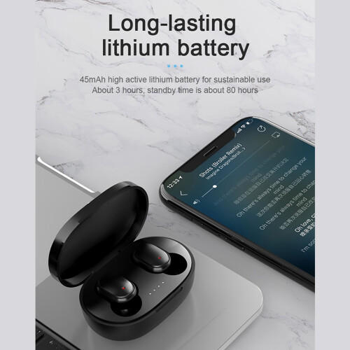 True Wireless Earbuds BT5.0, IPX4, Touch Control, Noise Reduction, 50h 2