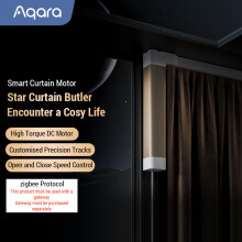 Aqara Smart Curtain Opener Remote App Timer Quiet Motor Voice Control