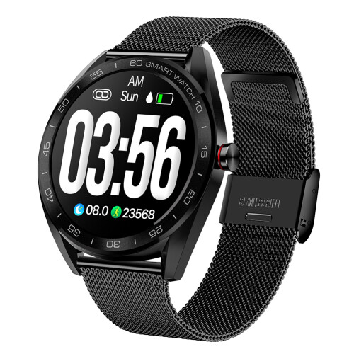 K7 1,3 Zoll Touch Sport Smart Armband Herzfrequenz Schwarz 1