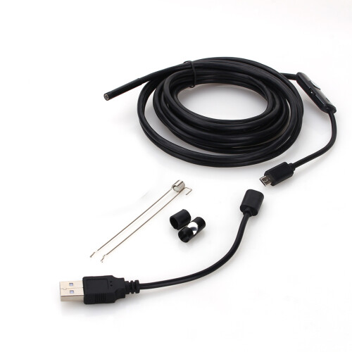 HD Endoskop 3.5m 5.5mm Borescope Kamera für Handy Computer