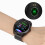 K7 1,3 Zoll Touch Sport Smart Armband Herzfrequenz Schwarz 3