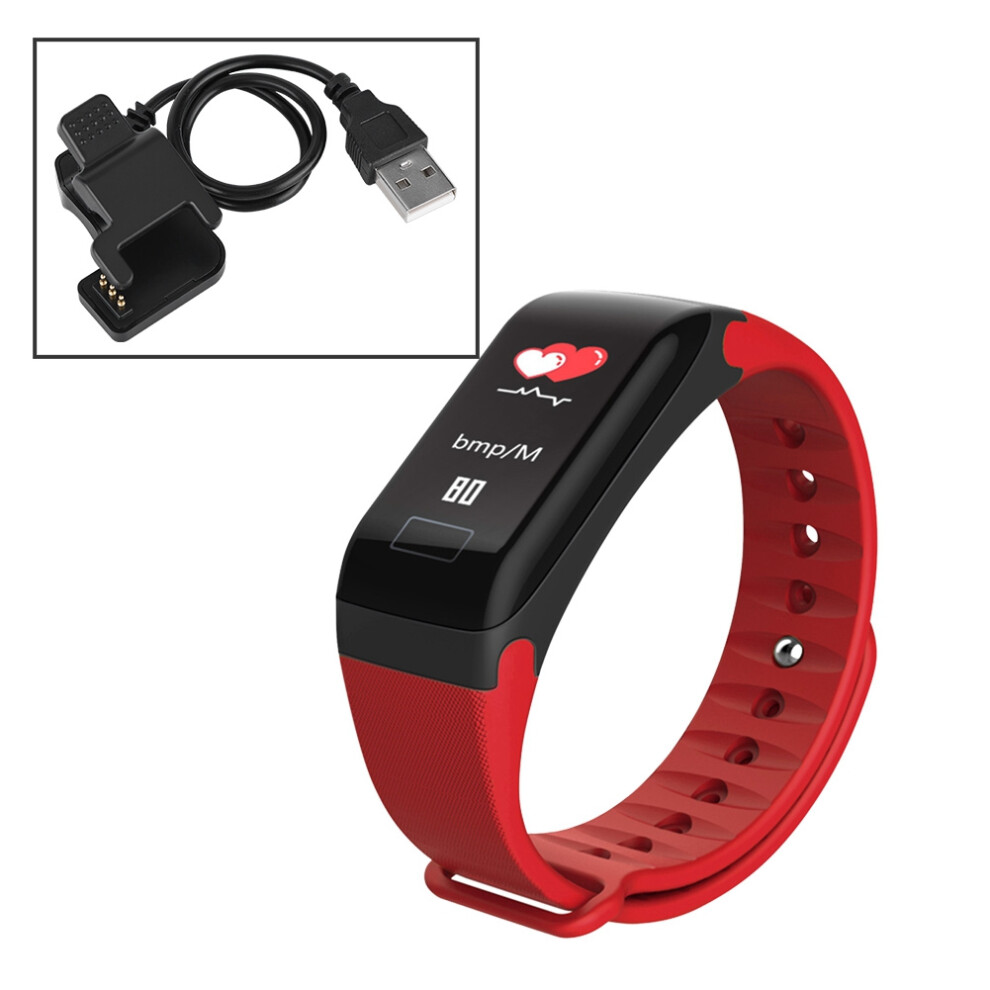 Color Screen Smartband Heart Rate Monitor Waterproof Sport Wristband