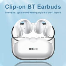 COOWOO Wireless Earbuds Clip-on Luftleitung BT 20h IPX6 wasserdicht