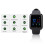 D13 Farbdisplay-Herzfrequenzmesser Bluetooth wasserdicht Smartwatch 4