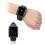 D13 Farbdisplay-Herzfrequenzmesser Bluetooth wasserdicht Smartwatch 3