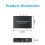 192KHz ARC Audio Adapter DAC SPDIF Coaxial RCA 3.5mm 1