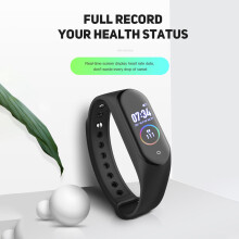 M4 Smart Bracelet Heart Rate Blood Pressure Pedometer IP67