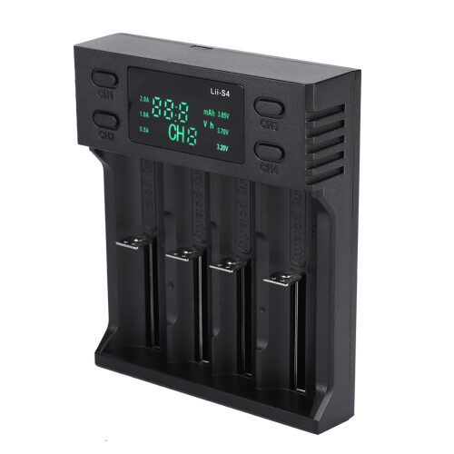 LiitoKala Lii S4 5V2A Smart-Ladegerät mit Display (4-Slot) 2