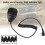 Handmikrofon Walkie-Talkie für Baofeng UV-5R 2