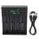 LiitoKala Lii S4 5V2A Smart-Ladegerät mit Display (4-Slot) 1