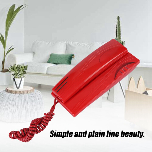 Mini Wandtelefon mit Kabel 1