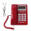 Desktop-Telefon Schwarz Kabelgebunden Caller ID 1