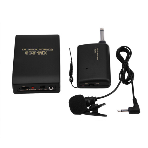 Mini-Clip-On-Funkmikrofon mit FM-Transmitter 1
