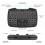Rii RK707 Wireless Game Controller Keyboard Mouse Combo White Backlit 4