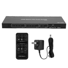 4-in-2-out HDMI-Matrix-Switch 4K2K 50/60Hz 1080P Fernbedienung