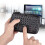 Rii RK707 Wireless Game Controller Keyboard Mouse Combo White Backlit 3