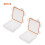Wasserdichte 4-Fach-Batteriebox mit transparenter Abdeckung 2
