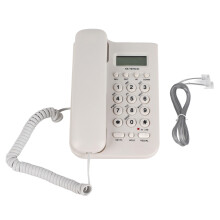 Kabelgebundenes Wandtelefon für Büro Weiß