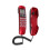 Mini-Wandtelefon mit Caller-ID LCD Schwarz 3