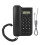 Kabelgebundenes Wandtelefon für Büro Schwarz 1