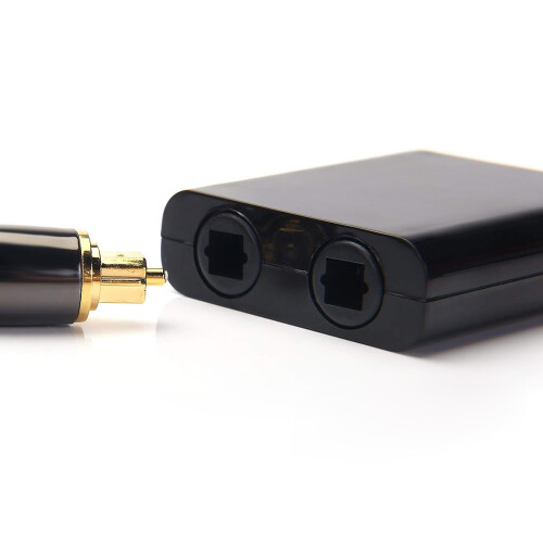 Digitaler Toslink-Faser-Optik-Splitter 1-in-2-out