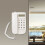 Hotel Phone Extension No Caller ID White 5