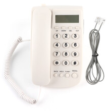 Hotel Phone Extension No Caller ID White