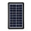 9V 3W Solarpanel wasserdicht Polykristallin 93% Transparenz 2