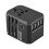 Universal-Reiseadapter mit 4 USB-C-Anschlüssen (Schwarz) 1