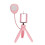 Faltbares Live-Streaming-Licht mit Stativ 4