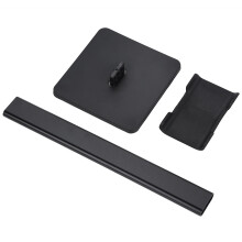 Universal Kopfhörerhalter Aluminium Schwarz