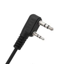 Walkie-Talkie Air-Tube Headset 2-Pin für Kenwood