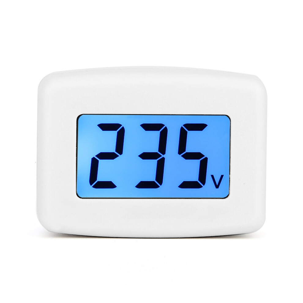 Household Lcd Digital Ac 80-300V Voltmeter 609610657705