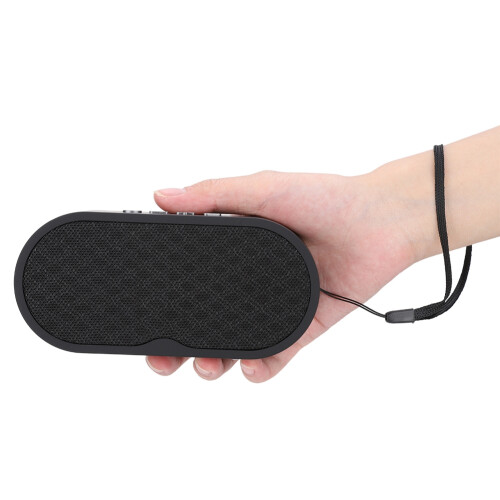 Tragbarer Mini-Bluetooth-Lautsprecher für Handy (Schwarz) 2