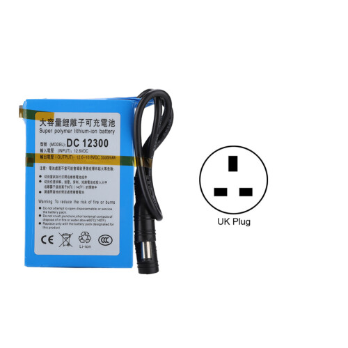 Tragbare DC 12V 3000mAh Li-Po Akku