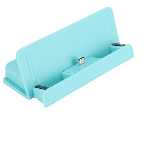 Switch Lite USB-C Ladehalterung (Blau) 2