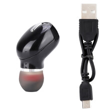 Mini Sports Wireless Bluetooth Headset Universal Earbuds Black