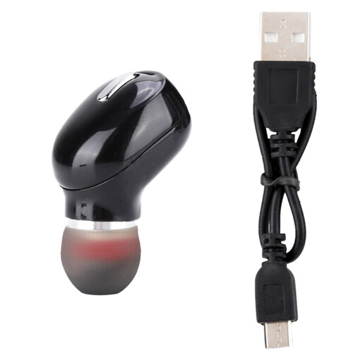 Mini Sports Wireless Bluetooth Headset Universal Earbuds Black