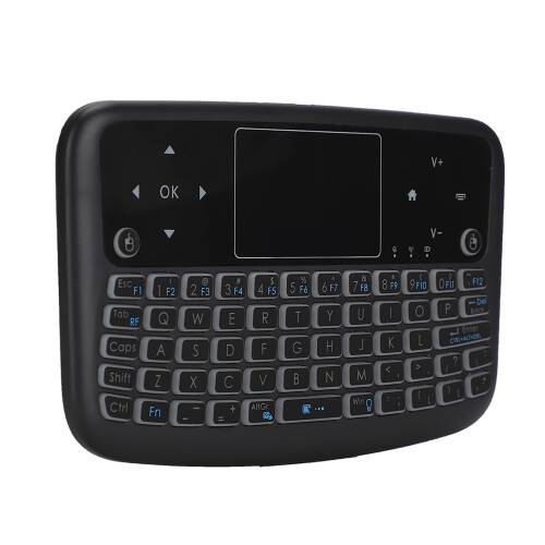 Mini Touch 2.4G Wireless Keyboard with Backlight and Mouse Keys 1