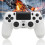 PS4 Controller Kabelgebunden Gamepad USB Weiß 4