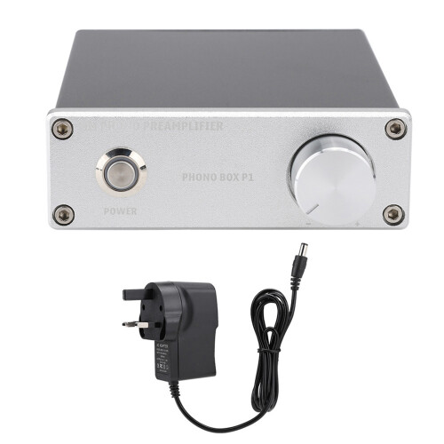 Goldplatinierter Phono-Vorverstärker P1 MM mit RCA-E/A