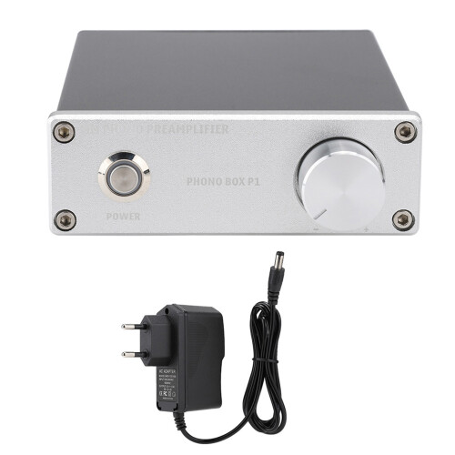 Goldplatinierter Phono-Vorverstärker P1 MM mit RCA-E/A