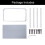Joolihome Glass Dining Table, 120cm Kitchen Table 7